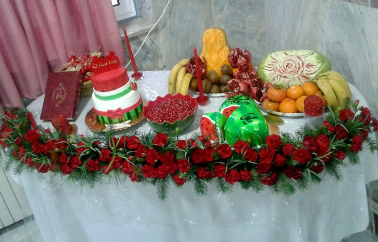 ⚛ برگزاری مراسم شب یلدا در خانه ی سالمندان "بانو نسیبه" شهرستان تفرش