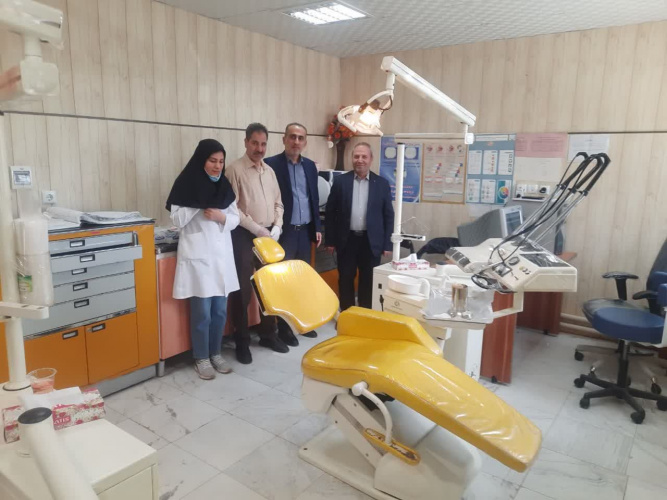 حضور دندانپزشک خیر در مرکز شهید کاشفی شهرستان آشتیان