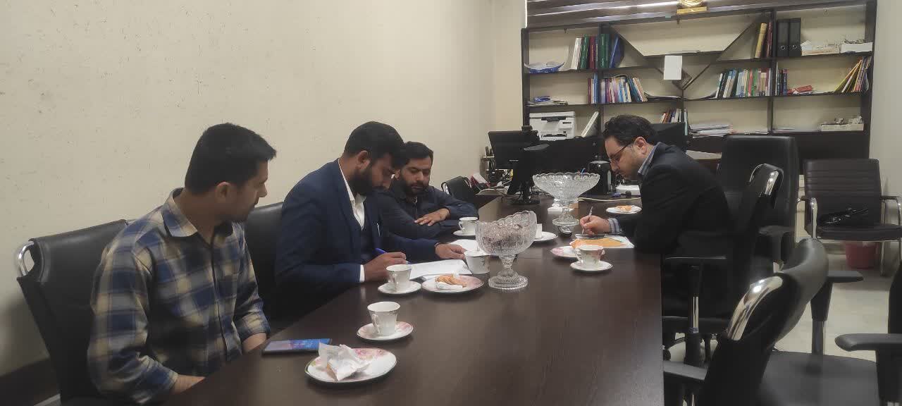 International affairs management interaction meeting with Pakistani company